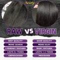 Straight Human Hair Bundles 38 40 Inch Unprocessed Brazilian Virgin Hair 1/3/4 Bundles Extensions for Black Women Natural Color