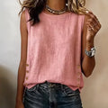Fashion Elegant Tops Shirt Summer New Women's Round Neck - View 5 | SAMAG
