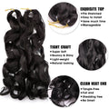French Curly Crochet Braiding Hair Synthetic Loose Wave Ombre Braids Hair for Women  Spiral Curls Pre Stretched Hair Extensions
