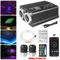 Car Starry Sky Light Fiber Optic Lights LED Auto Interior Decoration Accessories Car Roof Star Lights Ceiling Fiber Optic Light
