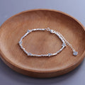 VENTFILLE 925 Sterling Silver Zircon Love Heart Bracelet | SAMAG