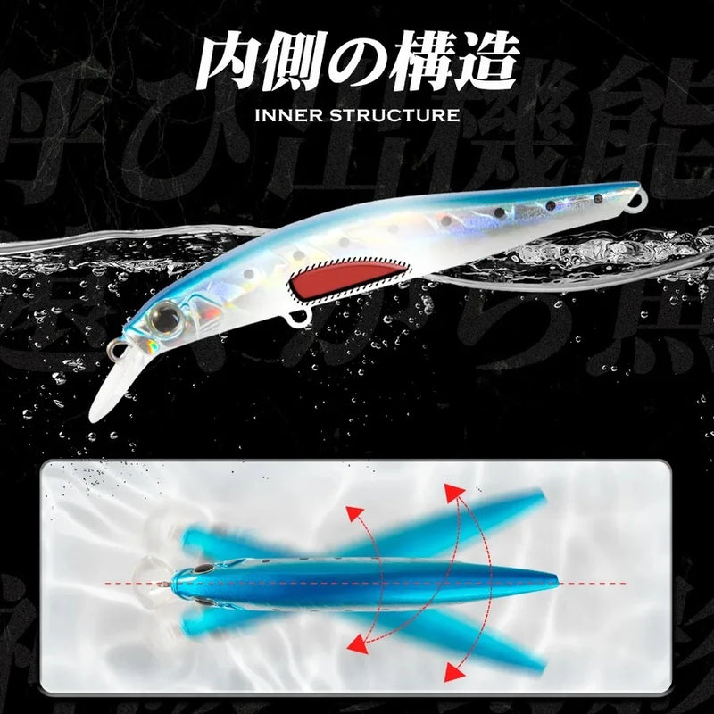 Hunthouse Sinking Jerkbait Fishing Lure 70/80/105mm | SAMAG