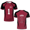 Anime Jersey Uniform T - shirt Role - playing Costume - View 5 | SAMAG