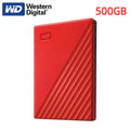 2026 Western Digital WD 500GB 1TB 2TB My Passport Portable External Hard Drive USB 3.0 High Speed HDD for Laptop PC Computers