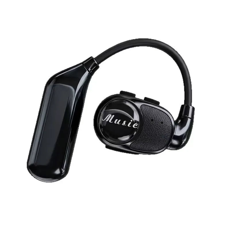 V1-3 Business Earphones with Charging Compartment Wireless Headphones Hanging Ear Bluetooth Earphones Single Ear with Detachable