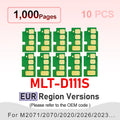 MLT-D111S MLT D111S D111 111 111S Toner Cartridge chip For Samsung M2020W M2020 M2022W M2070W M2070 2074FW M2077 Printer reset