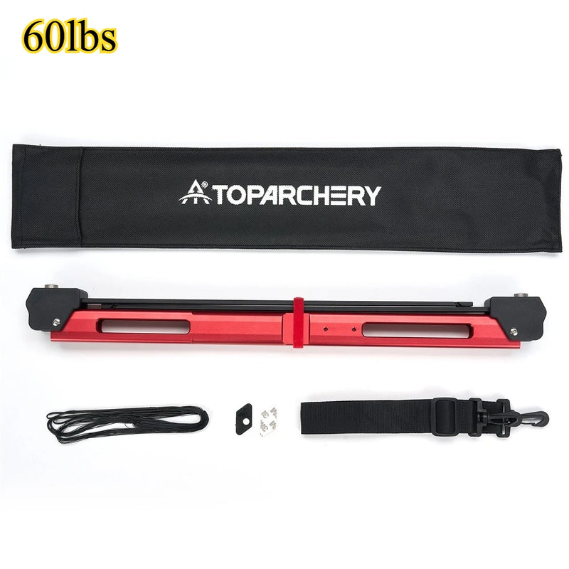 58'' Folding Archery Bow 35lbs 60lbs Straight for Outdoor | SAMAG