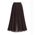 Women High Waist Polka Dot Pleated Wide Leg Pants Elastic - View 4 | SAMAG