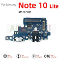Dock Charger Board Fast Charging Port Flex Cable For Samsung Galaxy Note 10 20 Ultra Plus Lite N971N N770F N976B N981B N986B Ori
