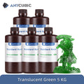 ANYCUBIC 5KG Standard Resin 3D Printer High Precision Standard Resin 3D Printing DIY Figurines Materials For Photon Mono 5s Pro