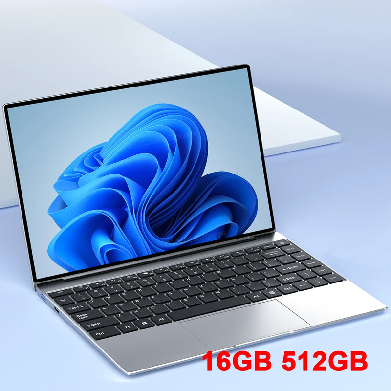Intel Core I9 10980HK New Ultra Slim Laptop 14.1" 32GB RAM 2TB SSD Gaming PC Office Study Computer PC Windows 11 1920x1080 HD