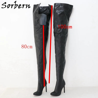 Sorbern 80Cm Crotch /100Cm Shaft Length Boots Women | SAMAG