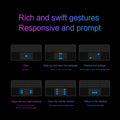 LFOIQN Magic Keyboard Folio for Samsung Galaxy Tab S10 Plus S9 FE+ S7 FE S8 S9 Plus S10+ 12.4"Magnetic Case Floating Multi-Touch