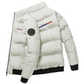 Men's Winter Down Jacket Thick Warm Puffer Coat Waterproof Cold Weather Casual Parka Hooded Windproof Menswear Outerwear Parkas