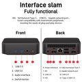 2026 Intel Mini PC Windows 11 Intel N150 Mini Pc Computer 32GB RAM 1/2TB SSD Mini host WIFI6 BT5.2 pc mini computer Pocket PC