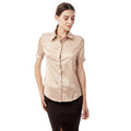 Simulation Silk Shirt Women's Short Sleeve New Wild - View 3 | SAMAG