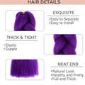 24 Inches DIY Jumbo Braiding Hair Synthetic Hair Extensions Afro Ombre Crochet Braid Hair Wholesale For Women
