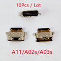 10pcs For Samsung A12 A10s A21s A11 A20s A22 A32 A33 A01 A30s A31 A51 A50s A71 A70s A52 A72 USB Charging Port Charger Connector