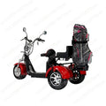 Golf Smart Waterproof Foldable Electric Three-Wheel Golf Scooter with Brushless Motor and LED Lighting