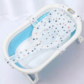 Portable Baby Bath Support Mesh Pad Newborns Bath Tub Seats Net Not Slip Baby Bath Mat Floating Bath Seats Cushions Gift