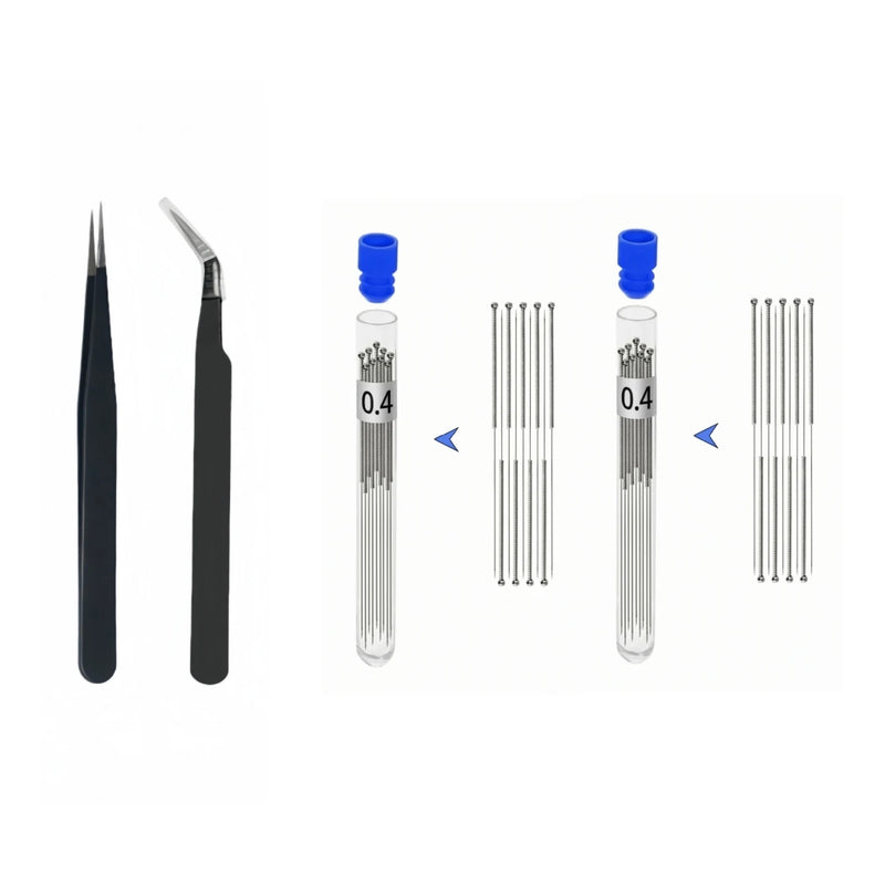 3D Printer Tool Kit Deburring Trimming Tool Scraper Cleaning Needle File Tweezers Pliers Basic Deburring Tools DIY Printer Parts