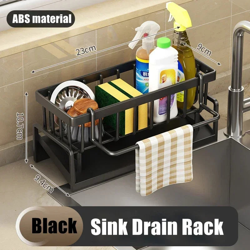 Sink Drain Sponge Holder Basket Brush Dishcloth Hanger Soap Stopper Kitchen - View 10 | SAMAG