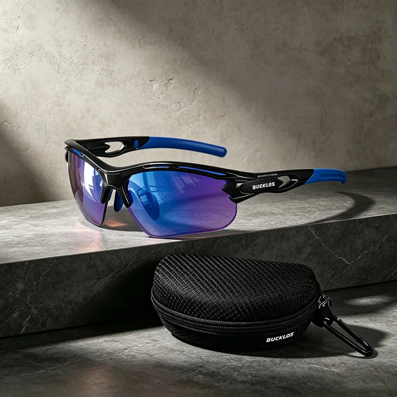 BUCKLOS Bike Polarized Sunglasses HD UV400 Protection - View 16 | SAMAG