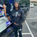 Men's Fashion Casual Tracksuits Outdoor Fitness Jogging Hooded Sets Sports Luxury Hoodie Drawstring Pants - View 2 | SAMAG