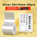 Niimbot B21/B1/B31/B203/B3S Matte Silver Thermal Label Sticker Paper Clothing Tag Commodity Price Food Self-Adhesive