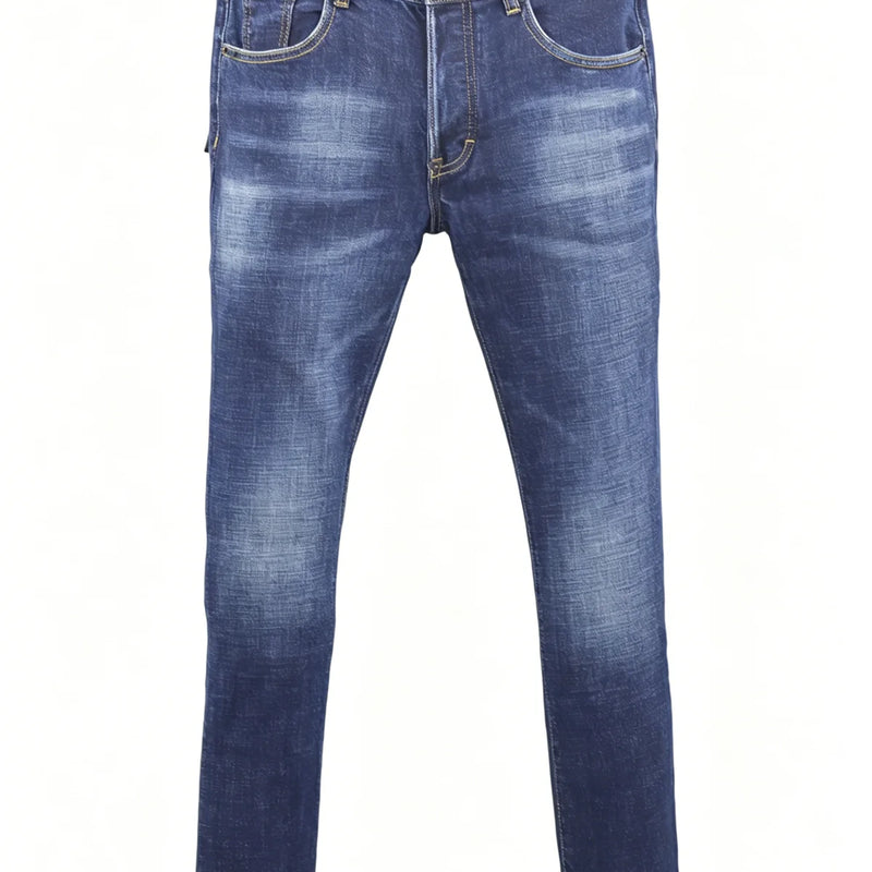 6060 Four Seasons New Men's Washed Ripped Patch Old | SAMAG