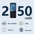 Duo Qin F22 Pro Smart Phone Wifi 5G+3.5 Inch 6GB 64GB Add Google Store Android QinGlobal Version Mobile Phone