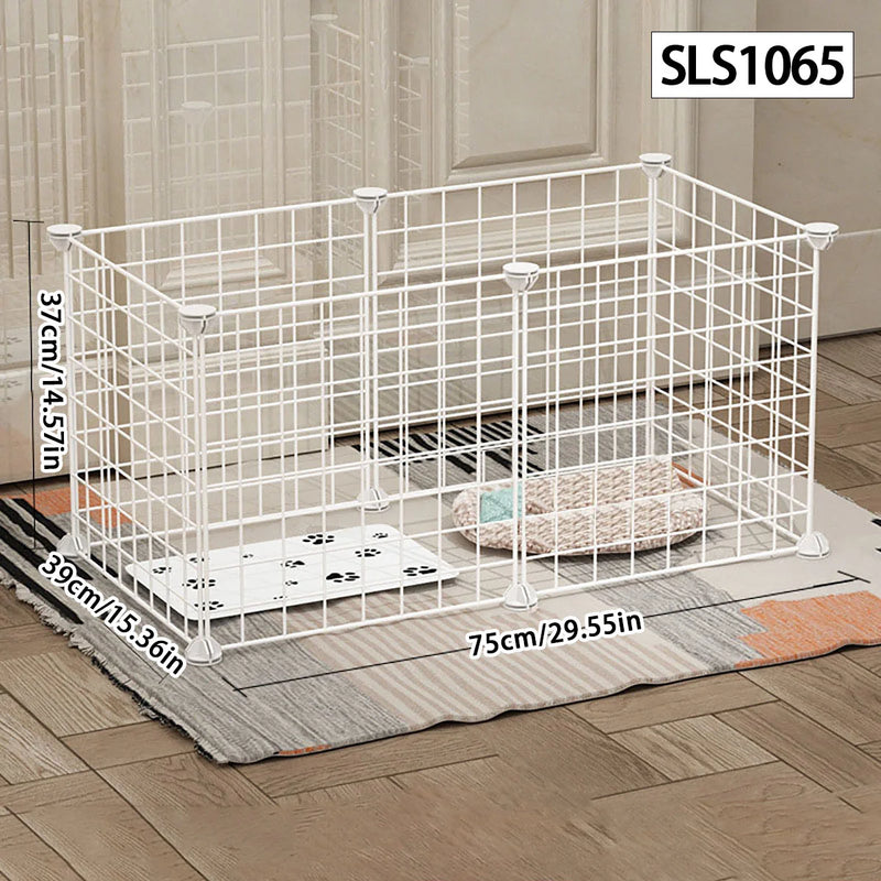Dog Pen Indoor Fence Small Medium Dog Teddy Home Isolation Door Fence Pet Guardrail Cat Cage Rabbit Cage