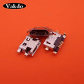 50-100pcs Micro Mini USB Charging Jack Socket Data Port for Lenovo A708t S890 Alcatel 7040N HuaWei G7 G7-TL00 Charger Connector