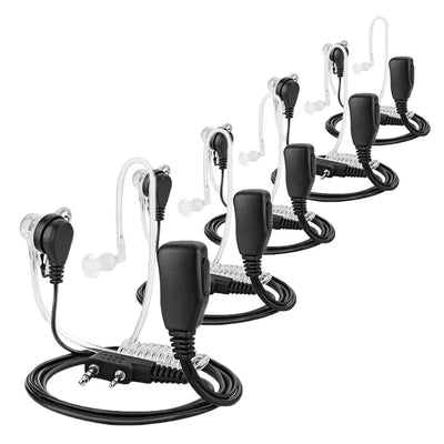 Walkie Talkie Headset for Transceiver Air Tube PTT | SAMAG