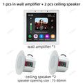 Smart Audio System TUYA Home Sound in Wall Amplifier Android 11 system WiFi Bluetooths Amp with Stereo Ceiling Speaker Kit Hotel