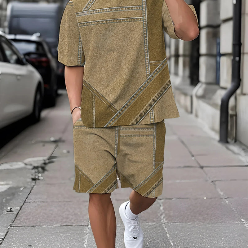 Men's Matching Sets Plus Size Menswear Tracksuit Clothing | SAMAG