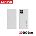 Lenovo 500000mAh Portable Power Bank 120W Large Capacity Super Fast Charging Digital Display External Battery Powerbank New