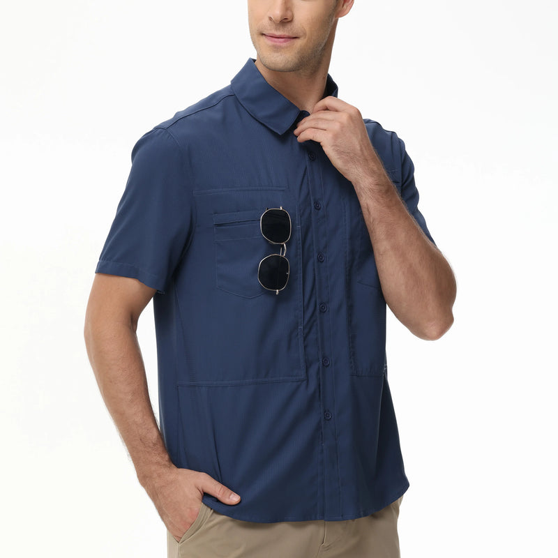 Summer Men's UPF 50+ Fishing Shirts, Lightweight | SAMAG