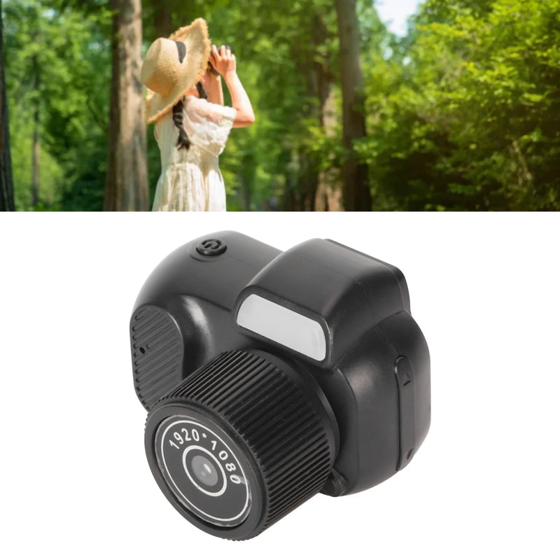 Portable Mini DV Digital Camera with 0.96inch Display 1080P Retro Mini Digital SLR Camera Mini Video Recorder for Outdoor
