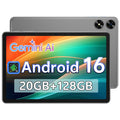 SVITOO Tablet 2026 Android 16 10.1 Inch IPS HD Screen Unisoc T7250 Octa-Core Processor 4GB Physical RAM + 16GB Virtual RAM 128GB ROM 1TB Expandable 6600mAh Battery 2.4GHz 5GHz WiFi 5 Bluetooth 5.0 GPS Widevine L1 With Case Ta