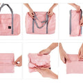 Travel Carry Bags Foldable Travel Bags Handbags Large Capacity Clothing Organizer Luggage Sorting Women Bear Pattern Duffle Bag