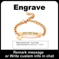 Customized Heart Bracelet for Little Girl Boy, Engravable ID Name Bracelet, Personalized Stainless Steel Chain Birthday Gift