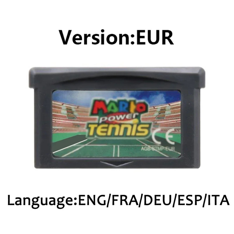Mario GBA Games cards EUR USA Version GBA Game Cartridge 32 Bit Video Game Console Card Series Super  Wario Land4