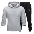Sik silk Men Sets Fashion Autumn Spring Sporting Suit Sweatshirt Sweatpants Clothing 2 Pieces Slim - View 25 | SAMAG