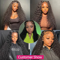 30 Inch Deep Wave Wigs Human Hair 13x4 13x6 Hd Lace Frontal Wigs Water Wave Lace Closure Wig Remy Brazilian Curly Wigs For Women