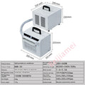 Air Conditioner Mini Mobile Split Portable Air Conditioner Caravan Camping Air Conditioner 3000BTU/H With Remote Control