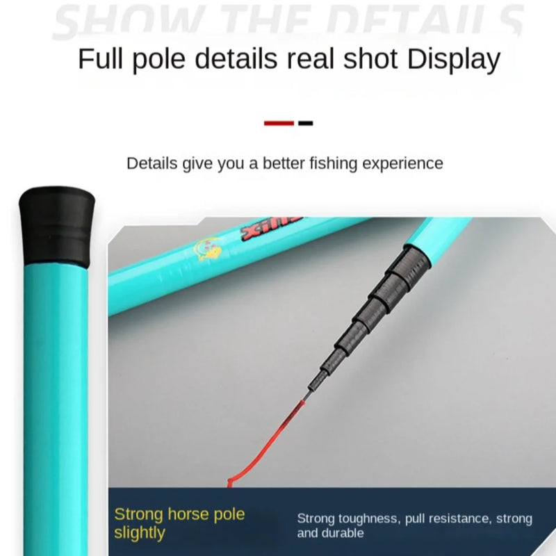 Telescopic Fishing Rod Full Kits Pole Spincast Reel Set - View 2 | SAMAG
