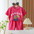 Short Sleeve Outfits 1 2 3 4Years Old Child Clothing Set - View 5 | SAMAG