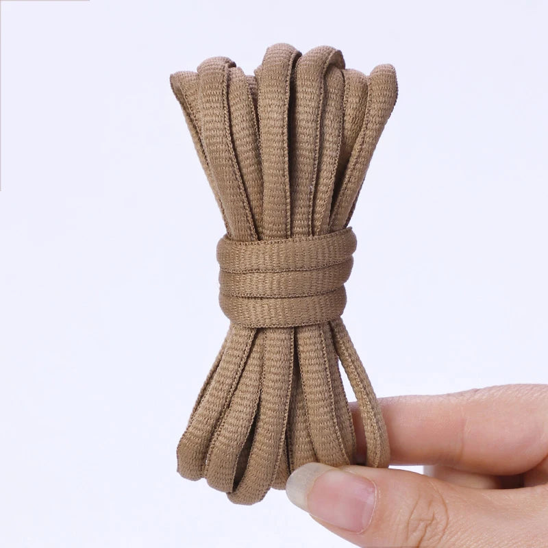 1 Pair Round Shoelaces Fof Basketball Sneakers Shoe Laces Black White Shoelace Universal for Children and Adults 100CM