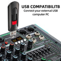 Professional Audio Console Mixer With MP3 Computer Input Built-in 99 Reverb Effect 16 Channel Audio Mixer